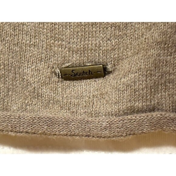 Scotch & Soda Henley Sweater With Thermal Interior Cotton Cashmere - Picture 5 of 7